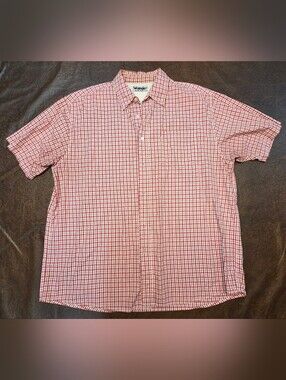 Men's Vintage Wrangler Hero Plaid Button Down
